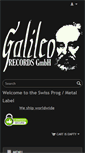 Mobile Screenshot of galileo-records.com